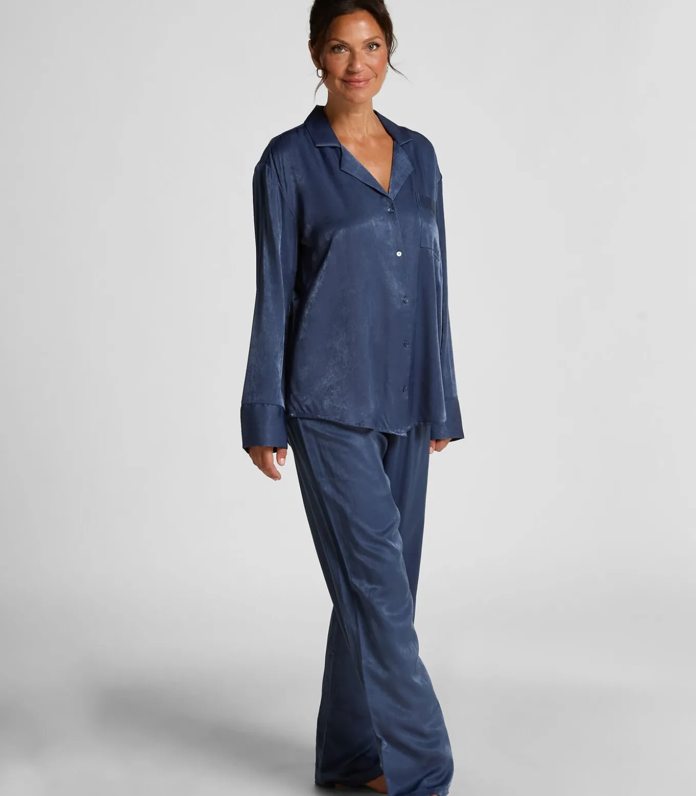 Jacket lange mouwen Satijn Ayla