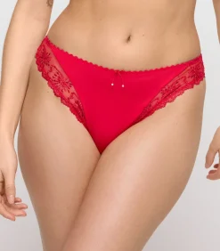 JANE true red Italiaanse slip
