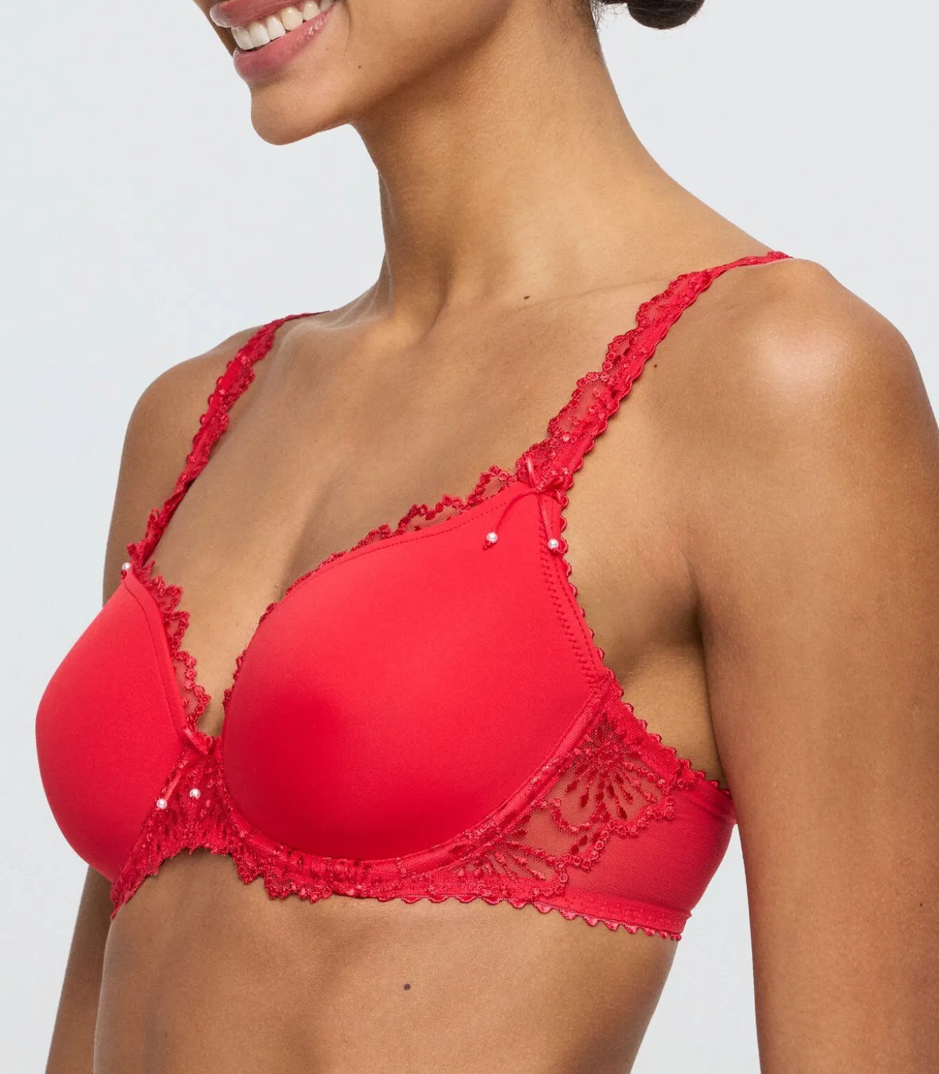 JANE true red voorgevormde bh - hartvorm