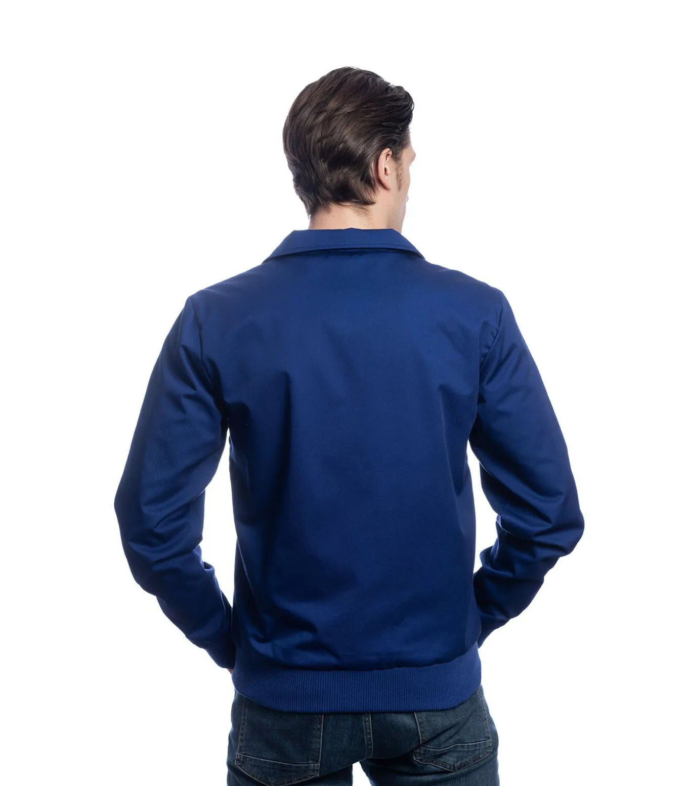 Jas Harrington Origineel Gerecycled - Heren - French Navy - Xxl