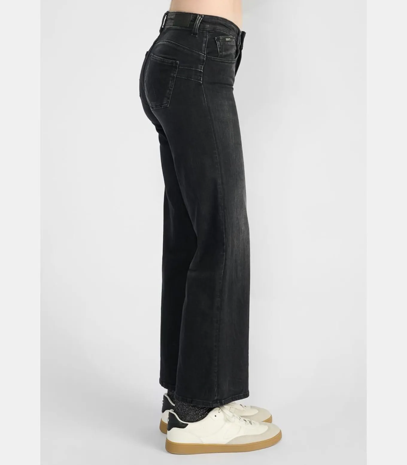 Jeans flare pulp slim hoge taille, lengte 34