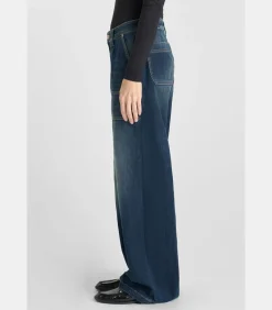 Jeans loose, wijd , lengte 34