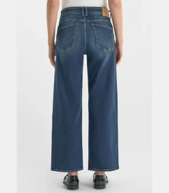 Jeans push-up recht hoge taille PULP, 7/8