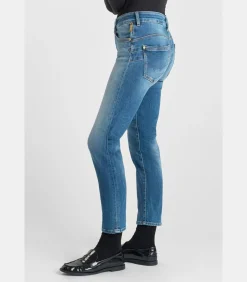 Jeans push-up regular hoge taille PULP, 7/8