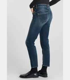 Jeans push-up slim hoge taille PULP, 7/8