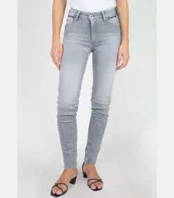 Jeans push-up slim hoge taille PULP, lengte 34