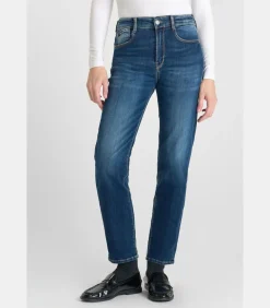 Jeans recht , lengte 34
