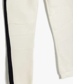 Jogger Met gebruik van twee verschillende stoffen Sweat Bottoms