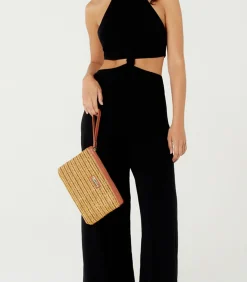 Jumpsuit Macacao No Liso Preto Mistico