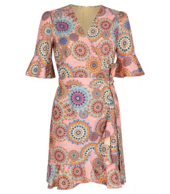 Jumpsuit Ruffled Mouzaki-Roze