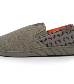 Junior Motorfiets Comfort Slippers Khaki gevlekt