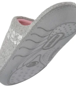 Junior muiltjes arabesk gevlekt grijs