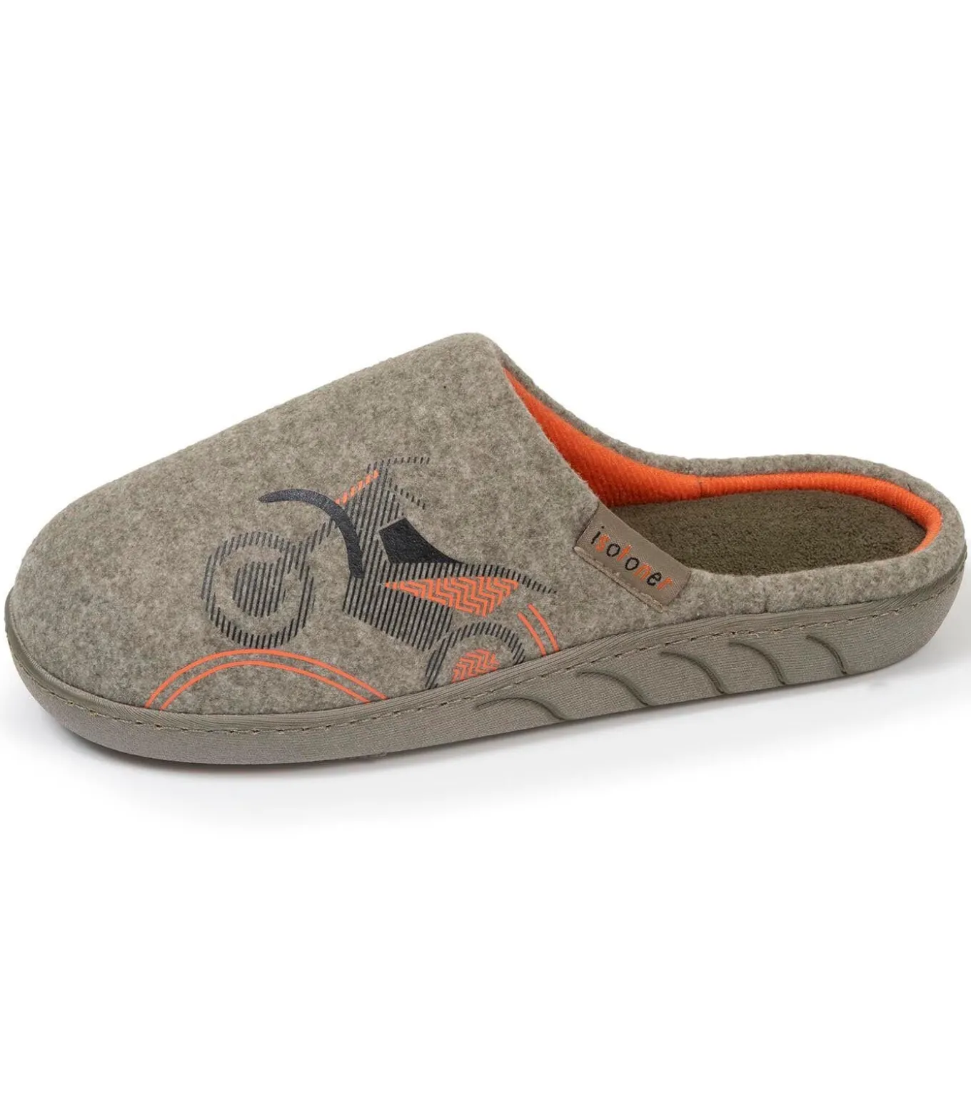 Junior muiltjes kaki gevlekt