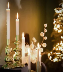 Kandelaar Dazzle Large - Goud - Ø10cm