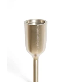 Kandelaar Velez - Mat Zilver - Ø13x104cm