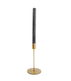 Kandelaar 10xH20cm metaal goud Pillar
