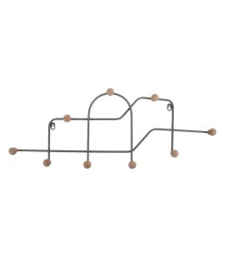 Kapstok Mace - Lichtgrijs - 71x4x27cm