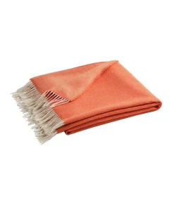 KATMANDOU orange - Plaid Merino