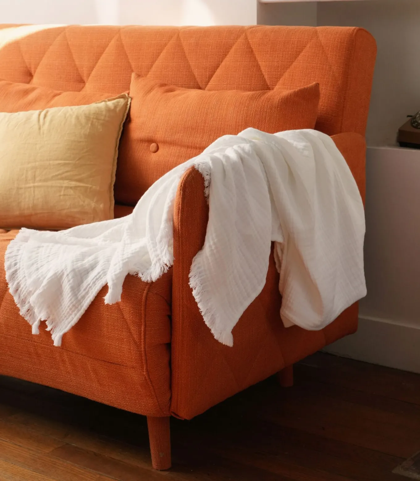 Katoenen gaasdeken, NATUURLIJK RELIËF