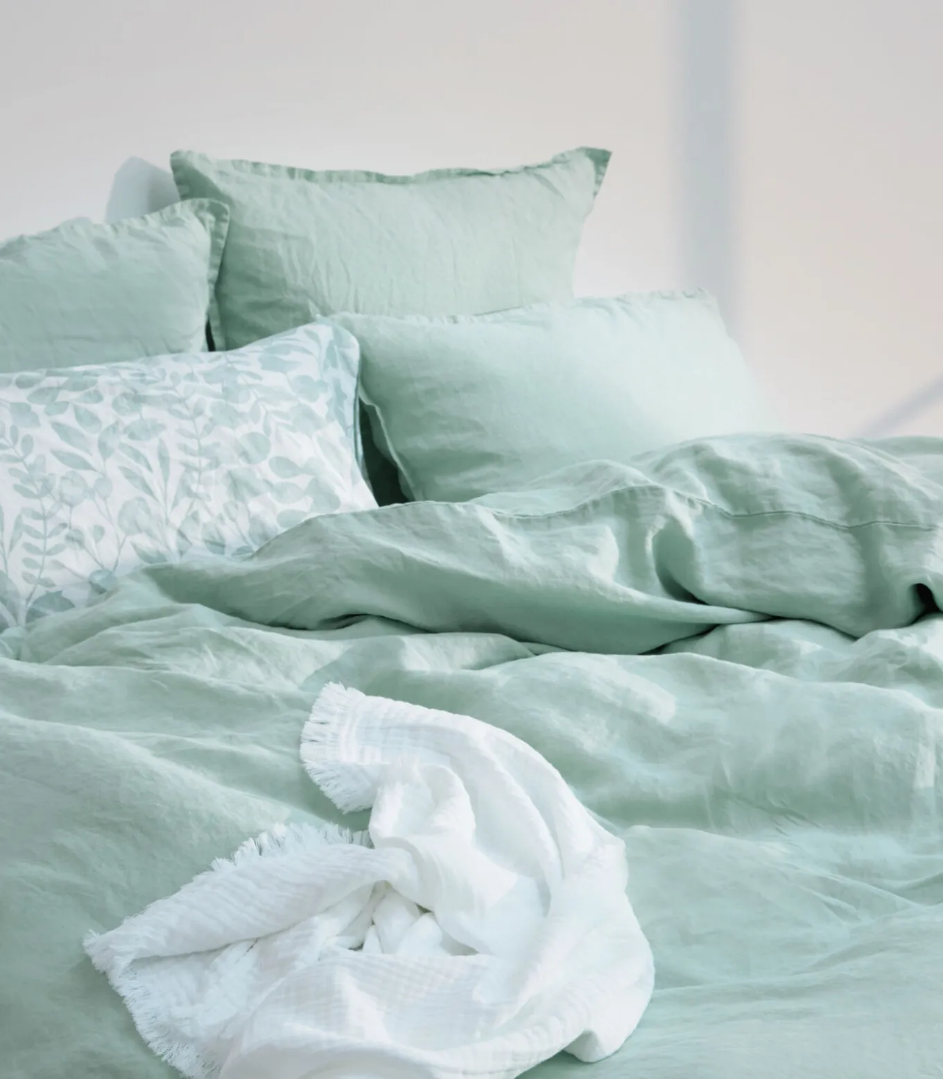 Katoenen gaasdeken, NATUURLIJK RELIËF