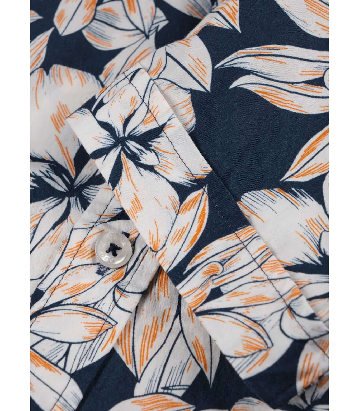 Katoenen overhemd met bloemenprint