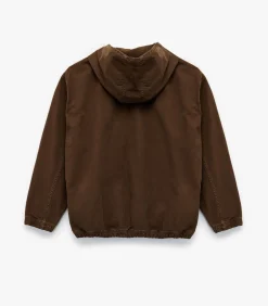 Katoenen Oversized Hoodie Jack met Rits