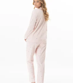 Katoenen pyjama met knopen COSY 106