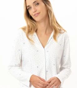 Katoenen pyjama met knopen COSY 106