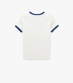 Katoenen T-shirt Korte Mouwen Yale Print