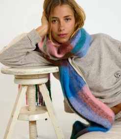 KEERA COLDVIBES Sjaal blauw