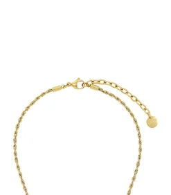 Ketten mit Anhänger voor dames, roestvrij staal, zirkonia