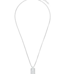 Ketting met hanger voor mannen, roestvrij staal