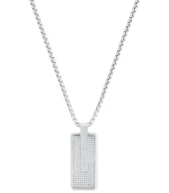 Ketting met hanger voor mannen, roestvrij staal