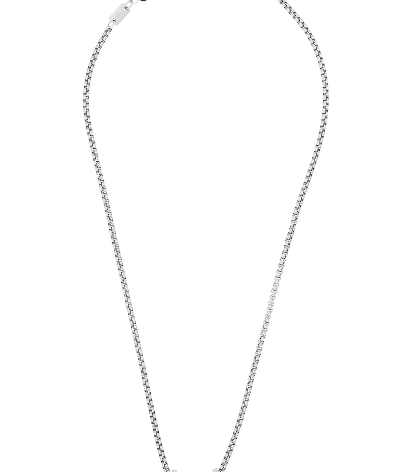 Ketting met hanger voor mannen, roestvrij staal