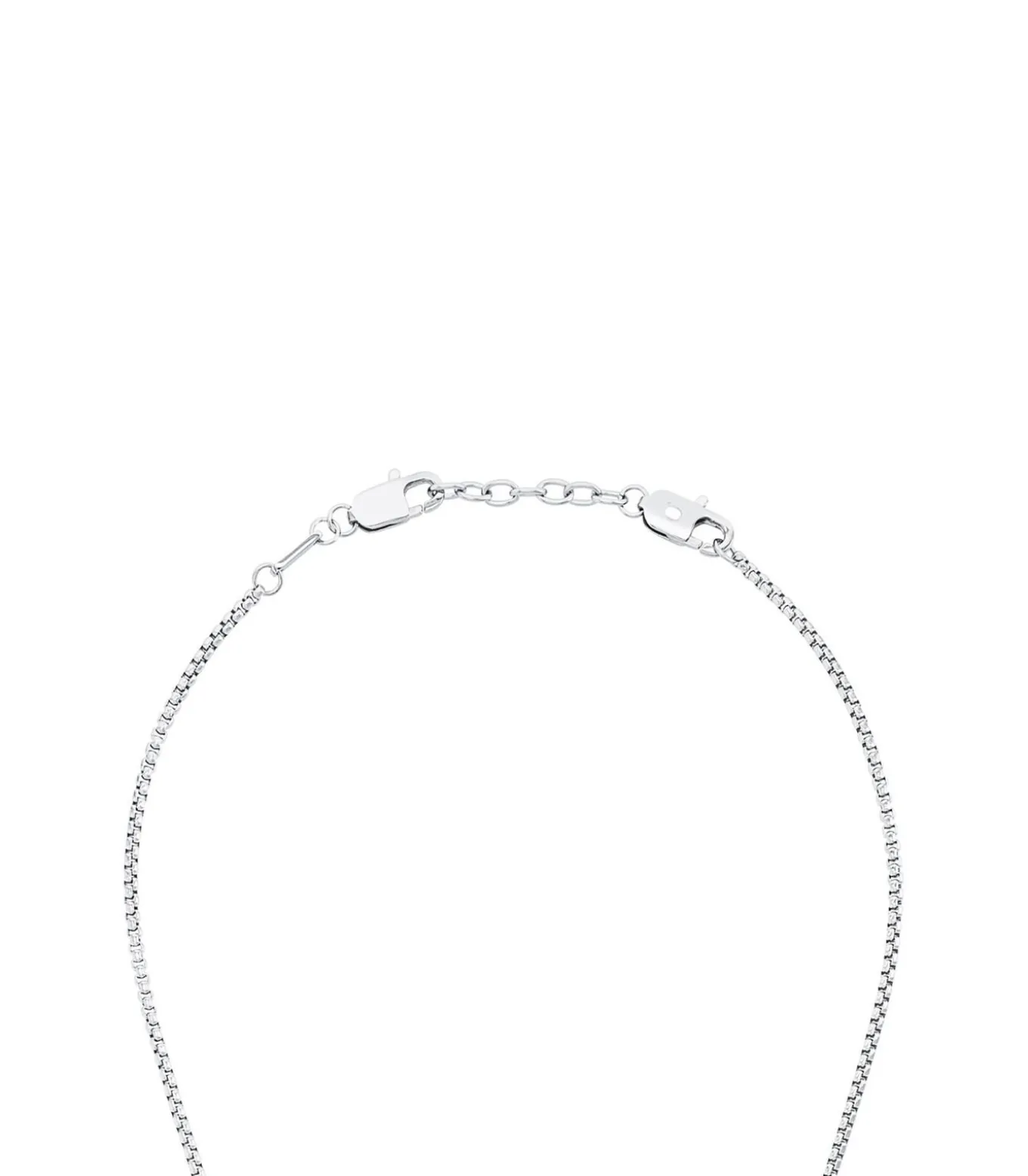 Ketting met hanger voor mannen, kruis van roestvrij staal