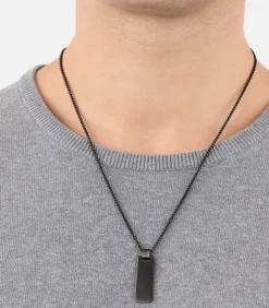 Ketting met hanger voor mannen, roestvrij staal