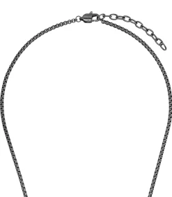 Ketting met hanger voor mannen, kruis van roestvrij staal