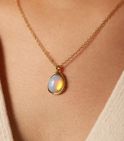 Ketting Staal 47 cm - Goudkleurig