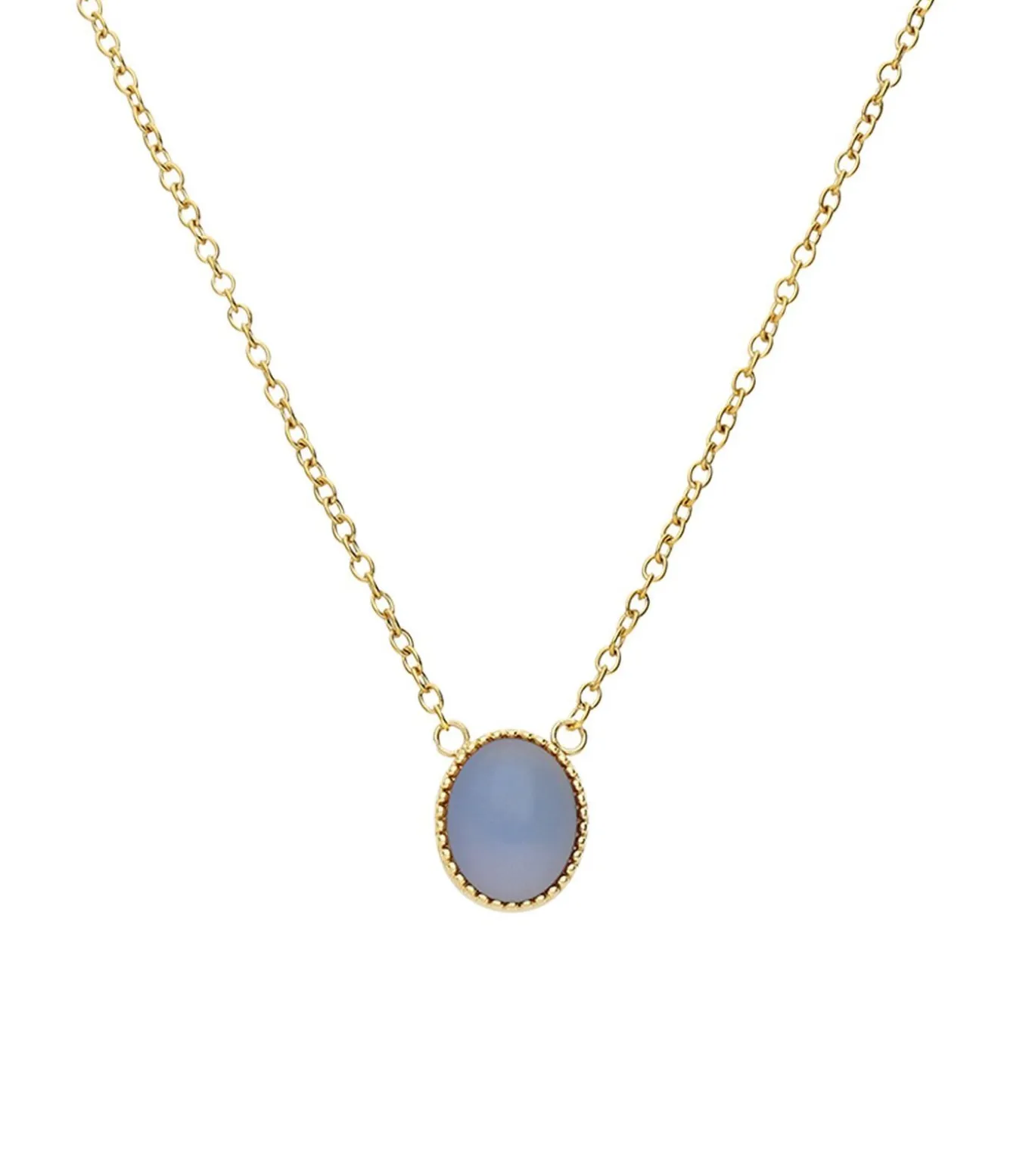 Ketting Staal 47 cm - Goudkleurig