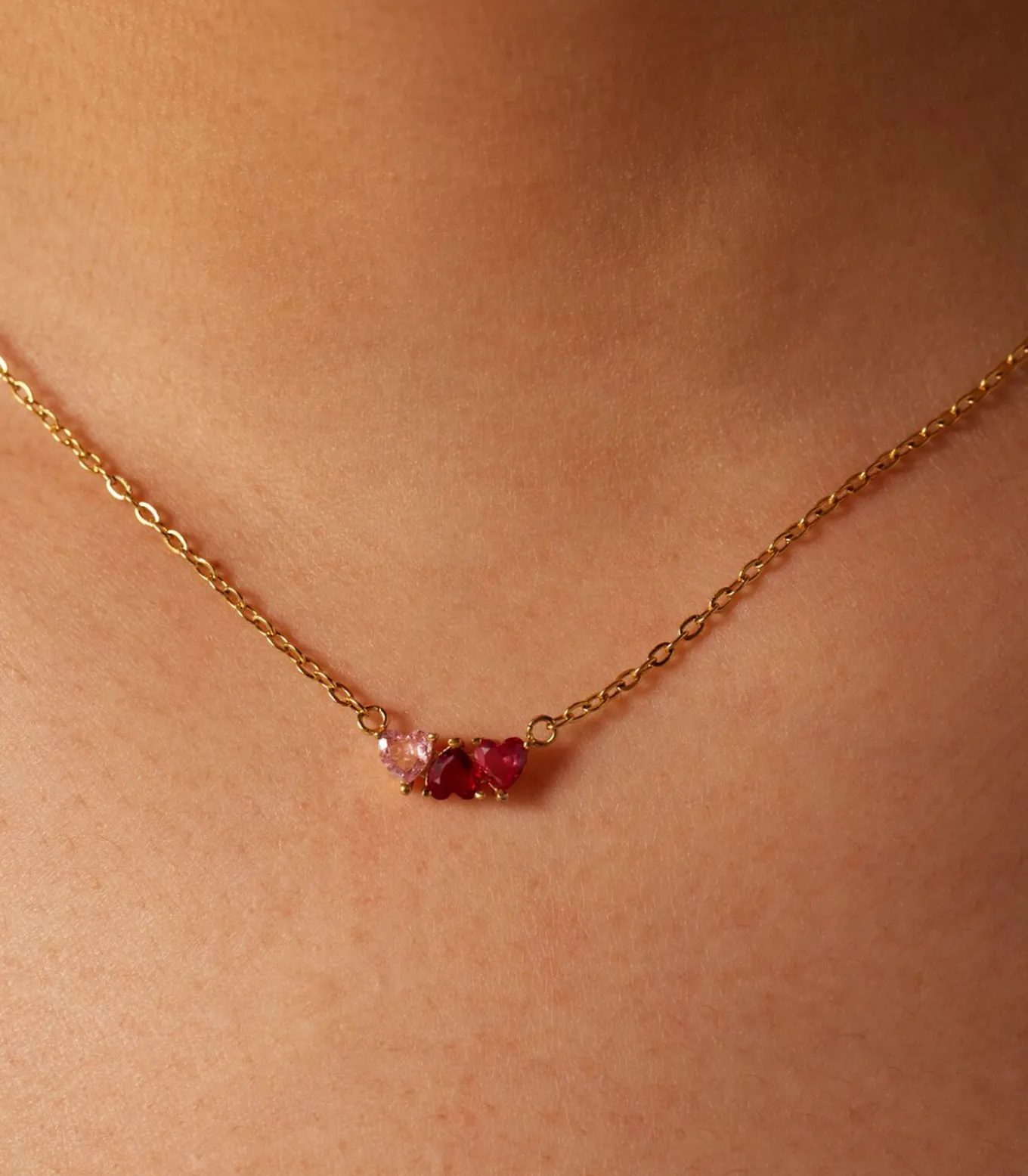 Ketting Staal 47 cm - Goudkleurig