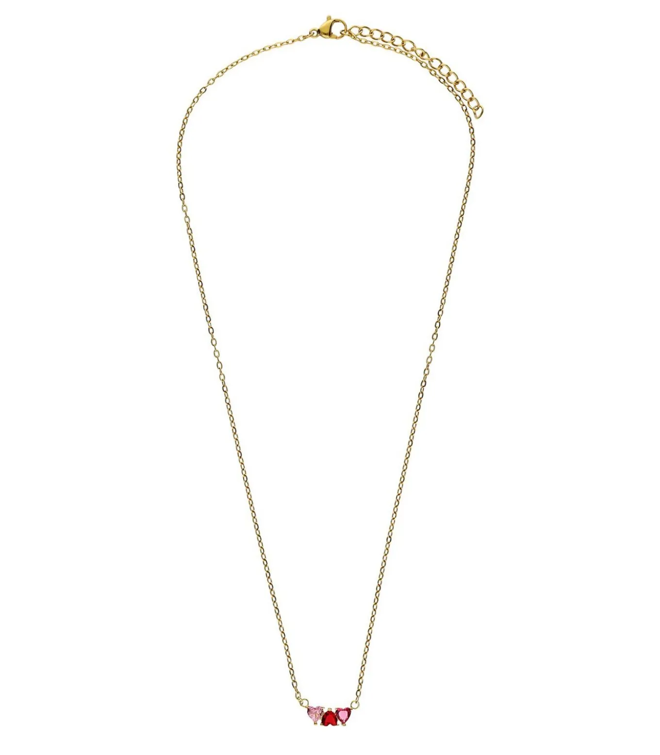 Ketting Staal 47 cm - Goudkleurig