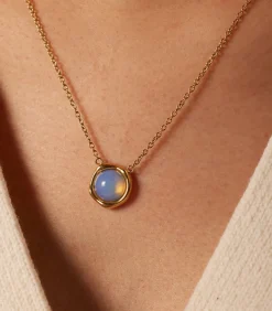 Ketting Staal 47 cm - Goudkleurig