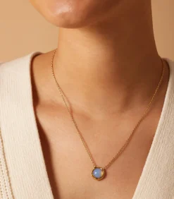 Ketting Staal 47 cm - Goudkleurig