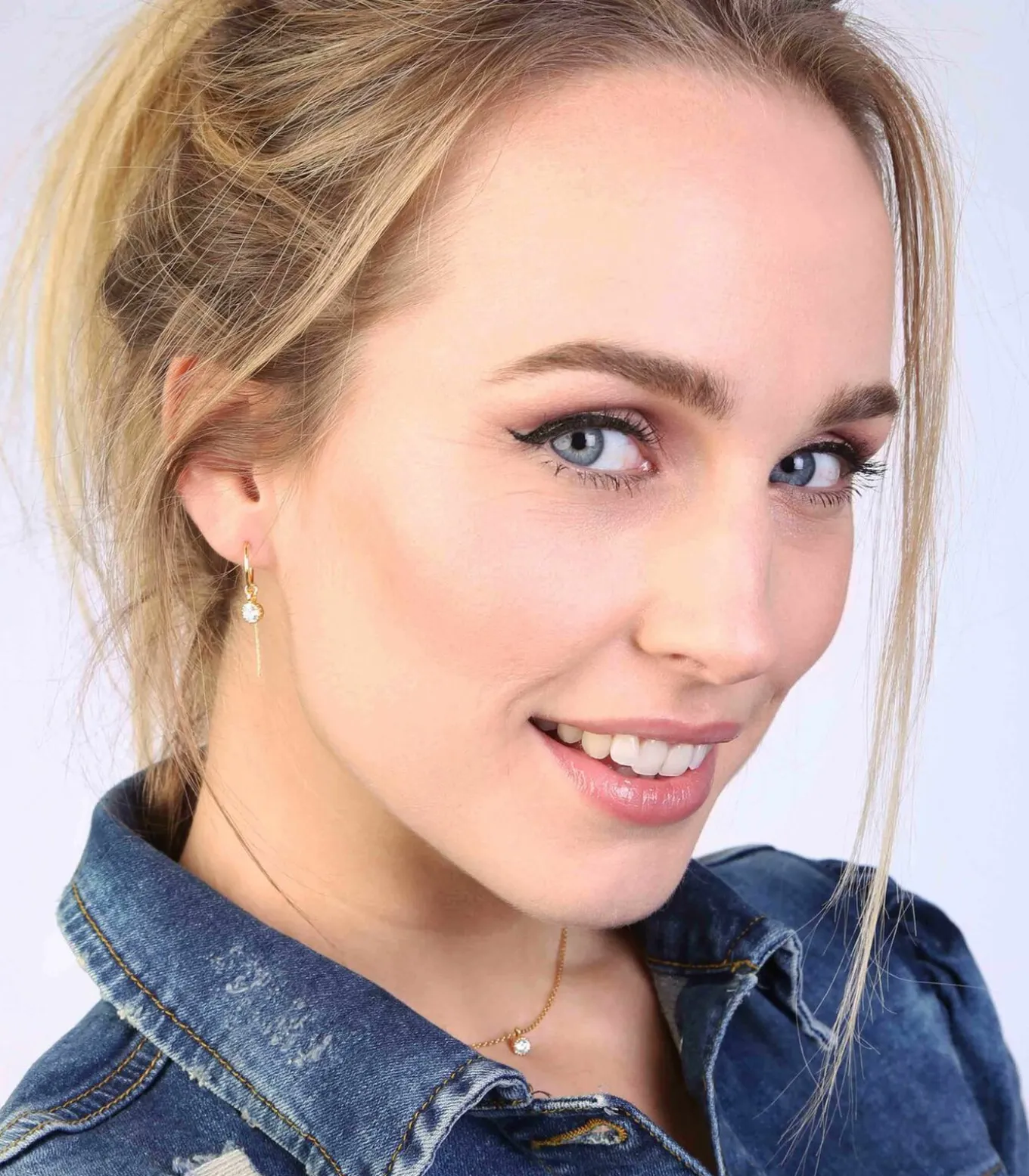 Ketting Zilver 45 cm - Goudkleurig