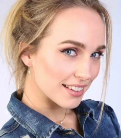 Ketting Zilver 45 cm - Goudkleurig