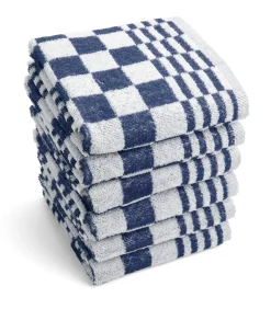 Keuken- en theedoekenset - Blauw - 12 delig