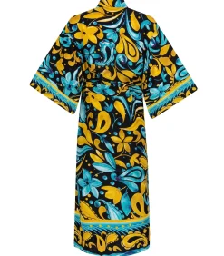 Kimono Robe Frangipani - Tealsun