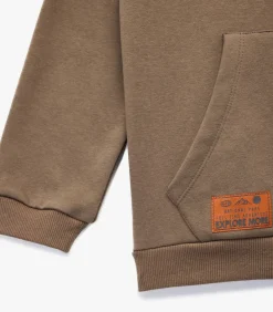 Kinder Hoodie Lang Met Ritsdetail