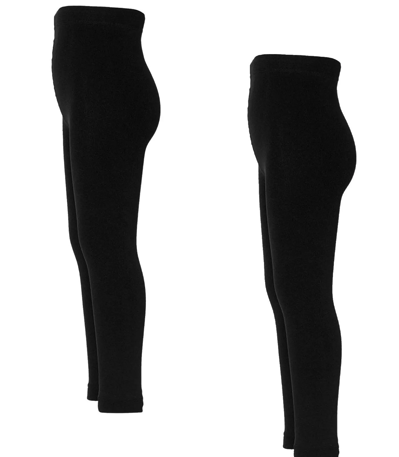 Kinder Thermo Legging Basic 2-pack Zwart
