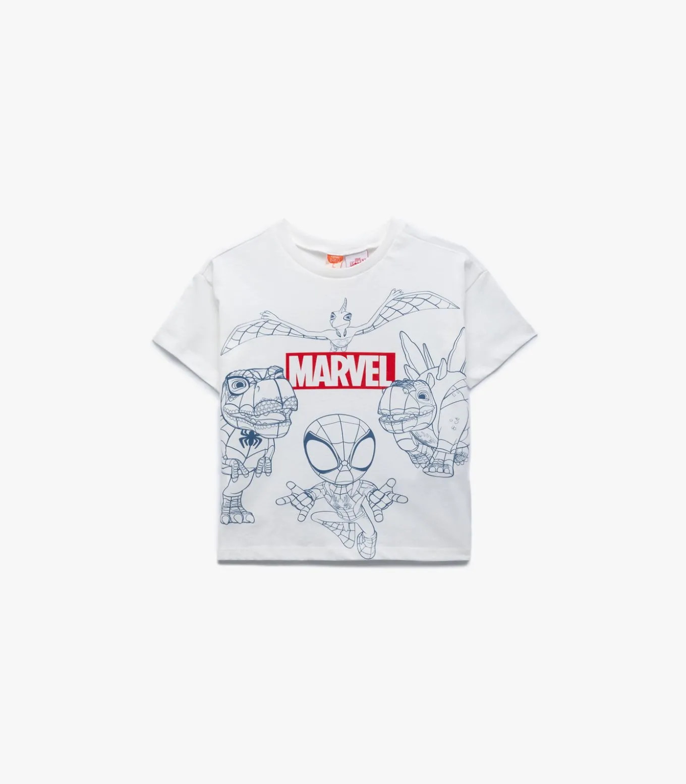 Kinder T-shirt Marvel Spiderman Korte Mouwen